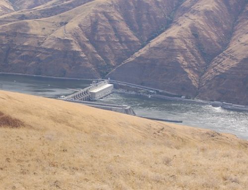 The Lower Granite River Dam